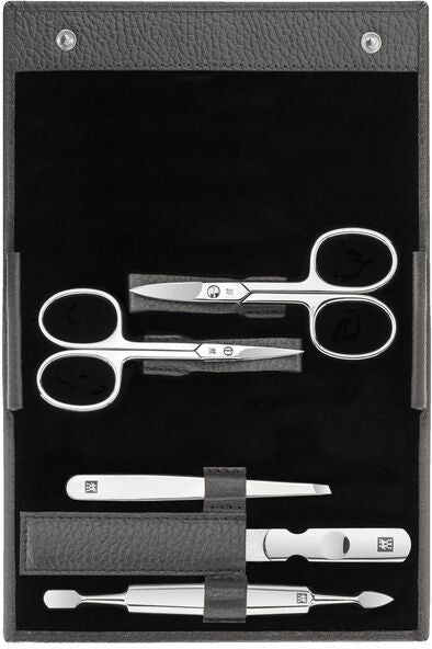 Zwilling - 5 PC Anthracite Leather Pocket Case - 1021384