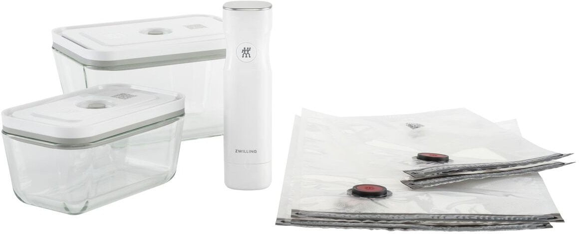 Zwilling - 7 PC Fresh & Save Medium/Large Plastic Vacuum Starter Set - 36808-007