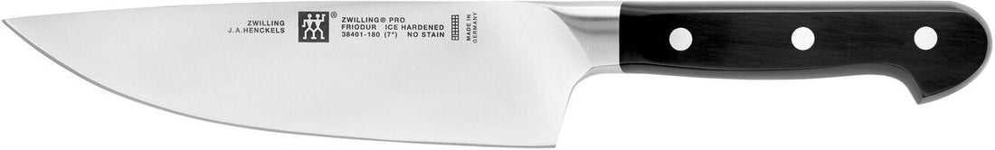 Zwilling - 7" V-Edge Chef's Knife With Sharpener - 38444-008