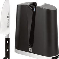 Zwilling - 7" V-Edge Chef's Knife With Sharpener - 38444-008