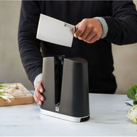 Zwilling - 7" V-Edge Nakiri Knife With Sharpener - 36130-016