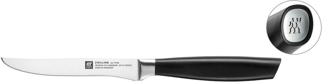 Zwilling - ALL * STAR 4.5" Steak Knife Silver - 1020802