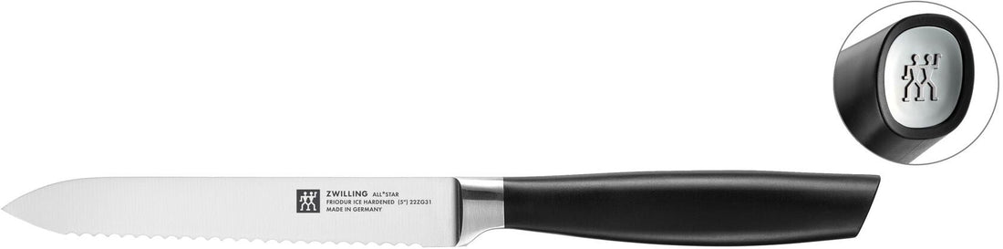 Zwilling - ALL * STAR 5" Utility Knife, Silver - 1020795