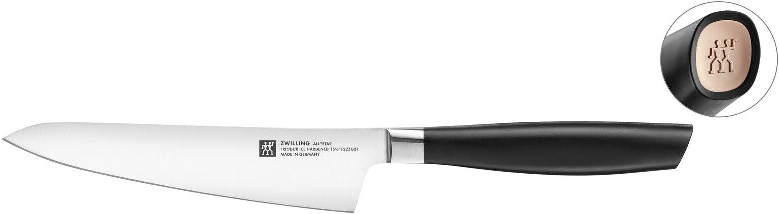 Zwilling - ALL * STAR 5.5" Rose Gold Compact Chef's Knife - 1022827