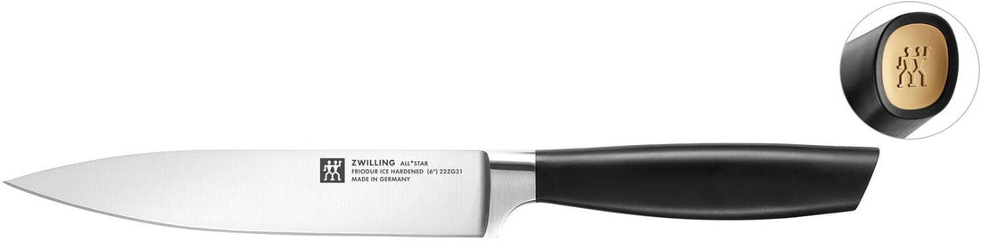 Zwilling - ALL * STAR 6" Carving Knife Gold Matt - 1022903 - DISCONTINUED