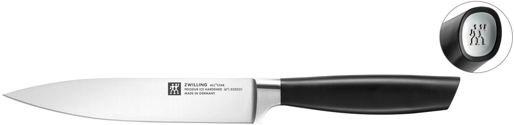 Zwilling - ALL * STAR 6" Carving Knife, Silver - 1020796