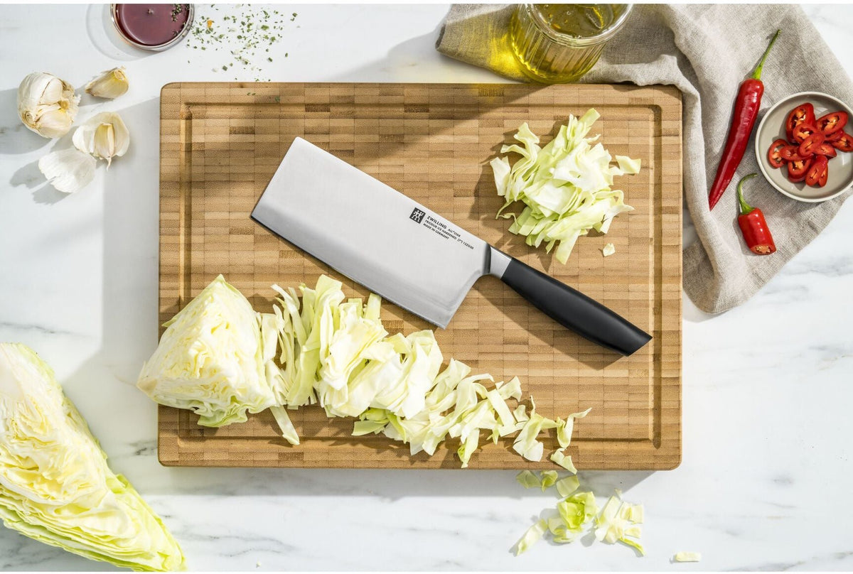 Zwilling - ALL * STAR 7" Chinese Chef's Knife Silver - 1020803