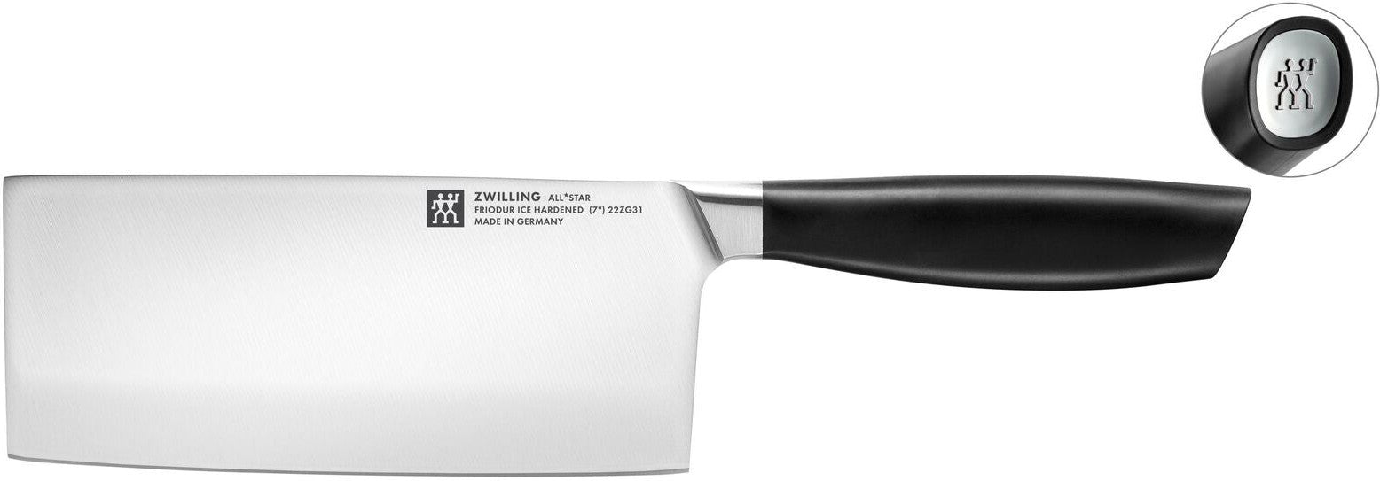 Zwilling - ALL * STAR 7" Chinese Chef's Knife Silver - 1020803
