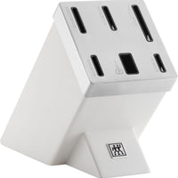 Zwilling - ALL * STAR 7 PC Black Knife With White Self Sharpening Block Set - 1022569