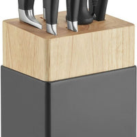 Zwilling - ALL * STAR 7 PC Silver Knife With Block Set - 1022597