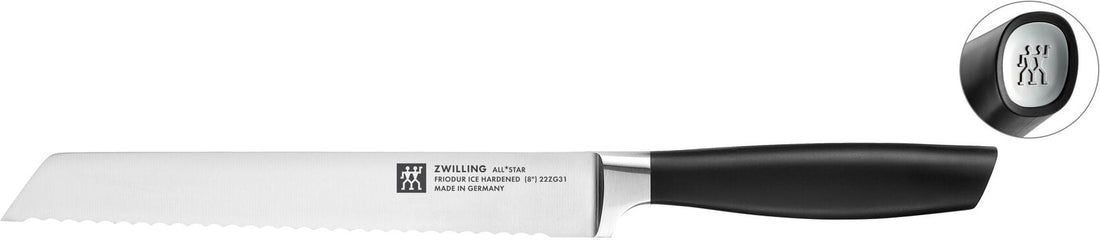 Zwilling - ALL * STAR 8" Bread Knife Silver - 1020800