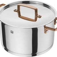 Zwilling - Bellasera 6 L Stainless Steel Stock Pot with Lid - 1017388