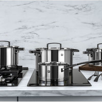 Zwilling - Bellasera 9 PC Stainless Steel Cookware Set Black - 71160-005