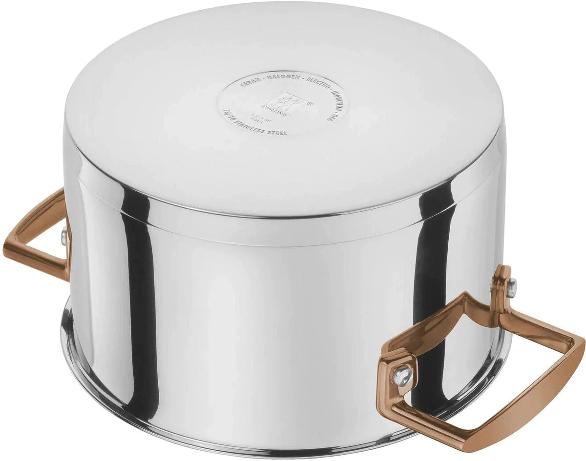 Zwilling - Bellasera 9 PC Stainless Steel Cookware Set Rose - 71170-005