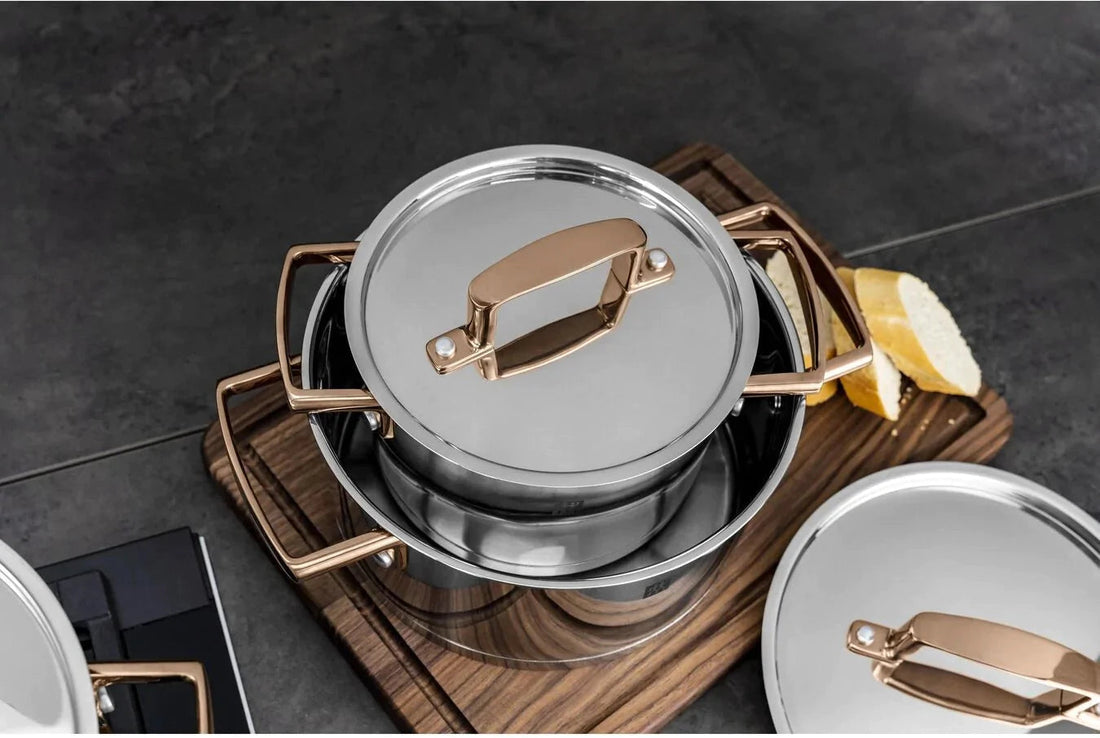 Zwilling - Bellasera 9 PC Stainless Steel Cookware Set Rose - 71170-005