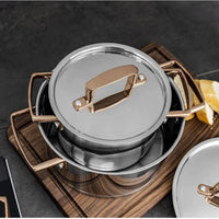 Zwilling - Bellasera 9 PC Stainless Steel Cookware Set Rose - 71170-005