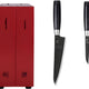 Zwilling - DRAGON 3 PC Knife block set With 3" Vegetable Knife, 5.5" Petty/Prep Knife and Knife Block - 54412-002