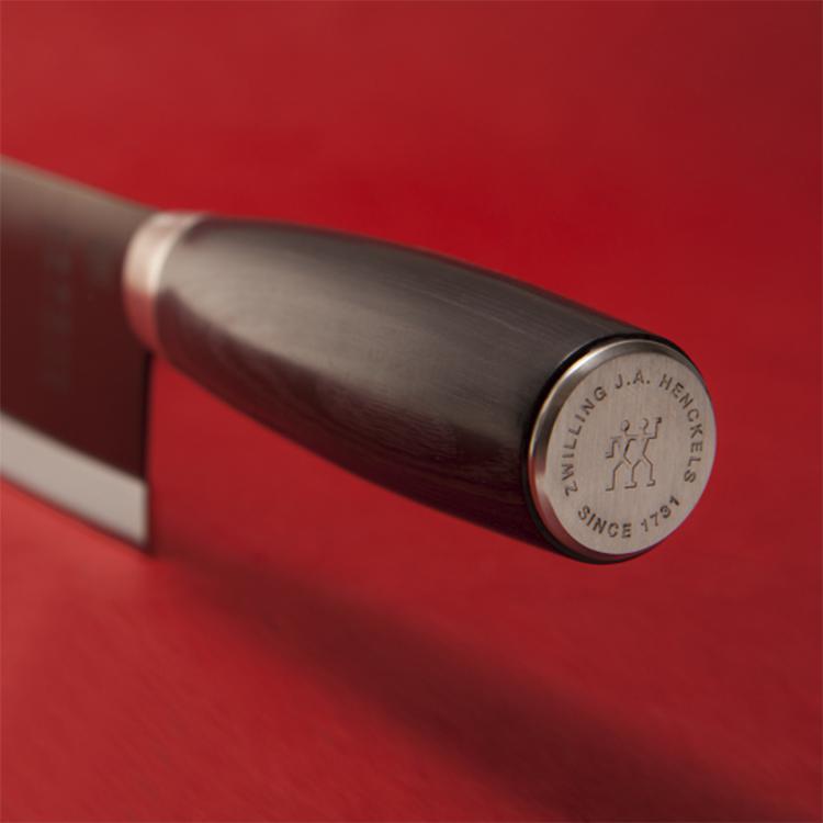 Zwilling - DRAGON 3 PC Knife block set with 6.5" Nakiri Knife, 6" Chopper Knife and Knife Block - 54412-003