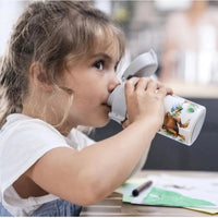 Zwilling - Dinos Thermo 380 ml White-Grey Bottle With Cup - 39500-530