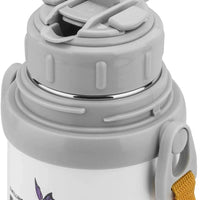 Zwilling - Dinos Thermo 380 ml White-Grey Bottle With Cup - 39500-530