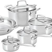 Zwilling - Energy X3 10 PC 18/10 Stainless Steel Cookware Set - 71150-005