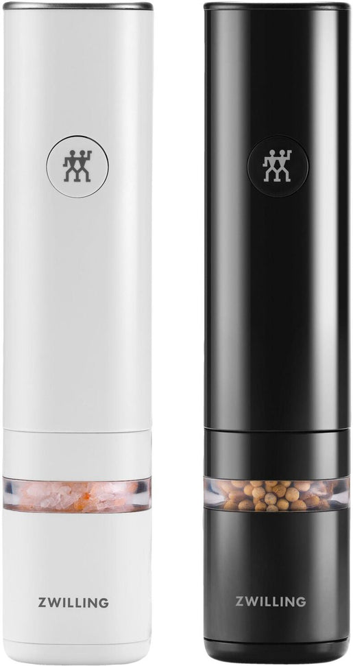 Zwilling - Enfinigy 2 PC Salt & Pepper Mill, Black & White - 53103-702