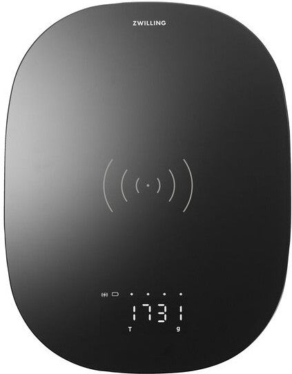 Zwilling - Enfinigy Black Wireless Charging Kitchen Scale - 53104-401 - DISCONTINUED