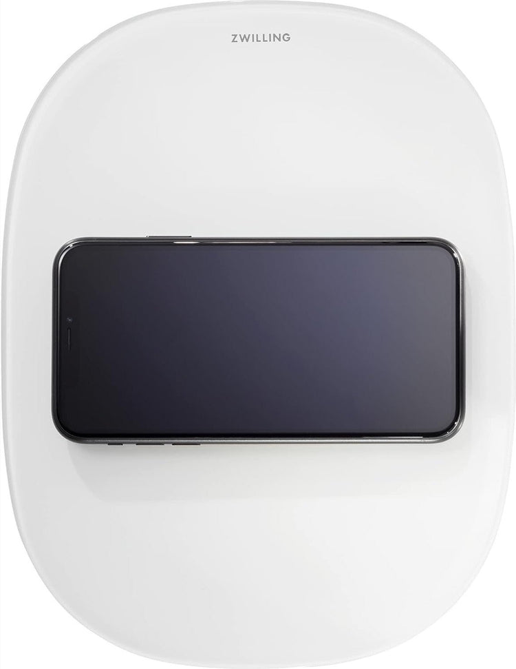 Zwilling - Enfinigy Silver Wireless Charging Kitchen Scale - 53104-400 - DISCONTINUED