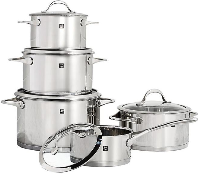 Zwilling - Essence 10 PC Stainless Steel Cookware Set - 66220-007
