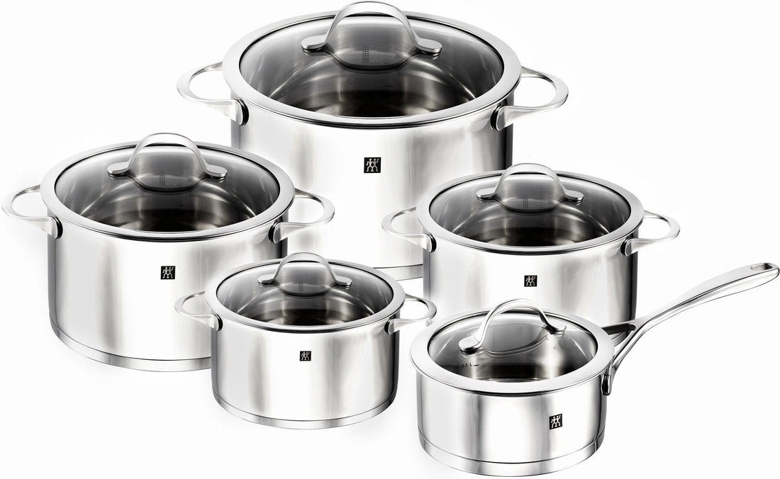 Zwilling - Essence 10 PC Stainless Steel Cookware Set - 66220-007