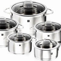 Zwilling - Essence 10 PC Stainless Steel Cookware Set - 66220-007
