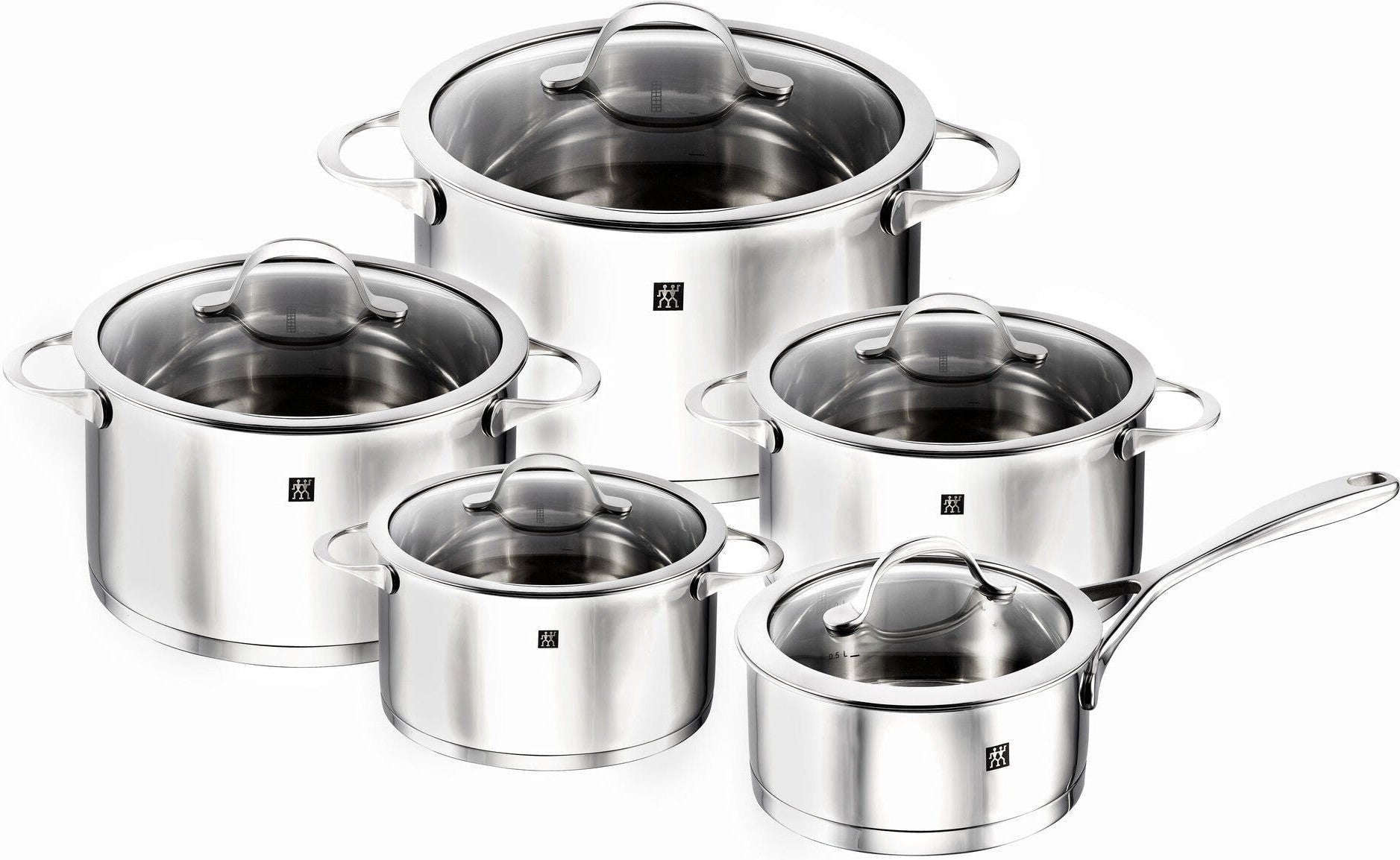 Zwilling - Essence 10 PC Stainless Steel Cookware Set - 66220-007