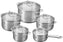 Zwilling - Flow 10 PC Stainless Steel Cookware Set - 71030-001