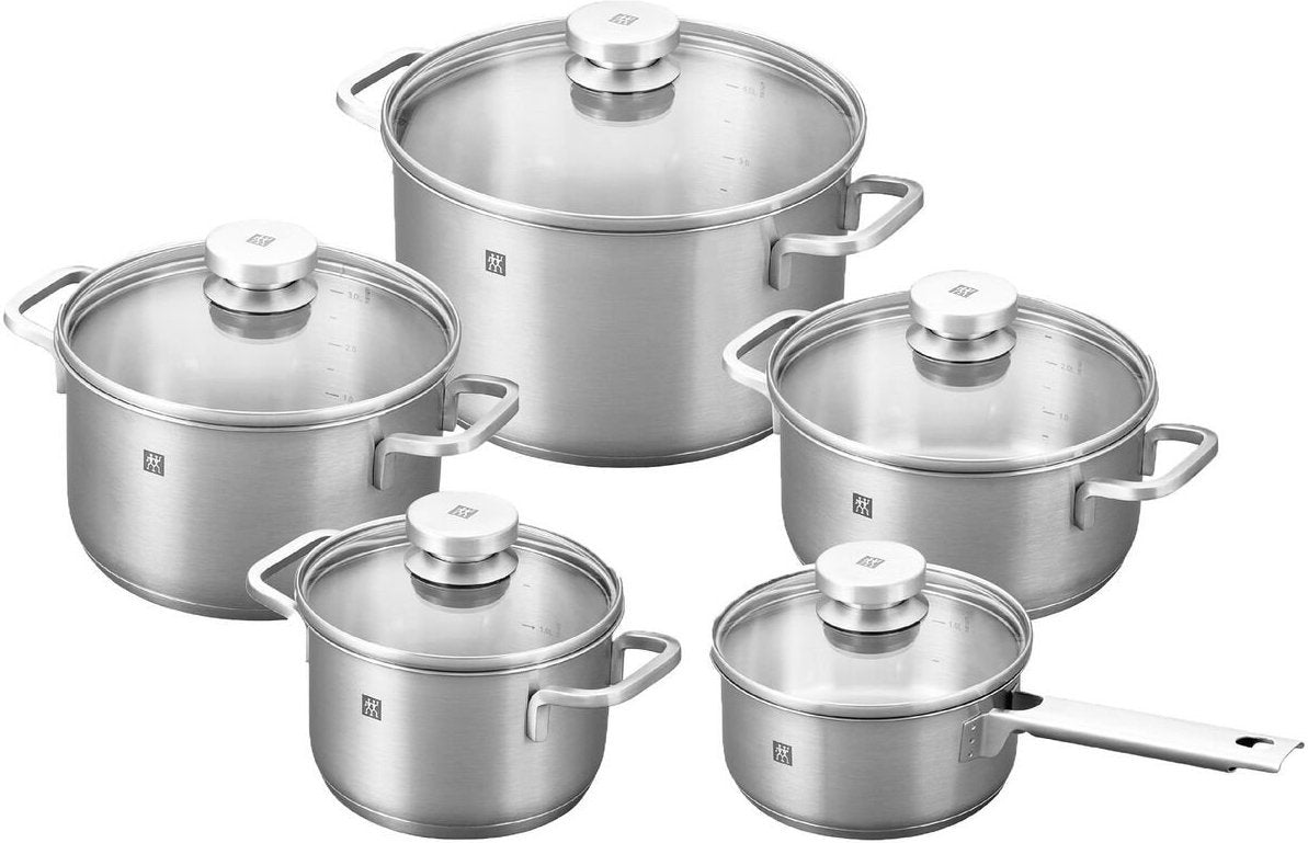 Zwilling - Focus 10 PC Stainless Steel Cookware Set - 66670-001