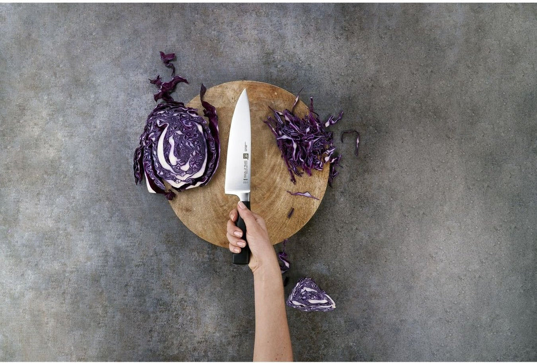 Zwilling - Four Star 4 PC Self-Sharpening Knife Block Set White - 35134-400