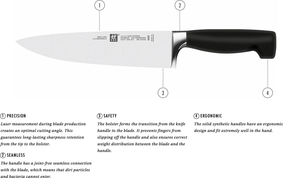 Zwilling - Four Star 5.5" Boning Knife 140mm - 31086-141