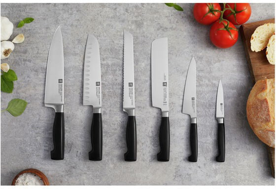 Zwilling - Four Star 7" Santoku Knife Granton - 31119-181