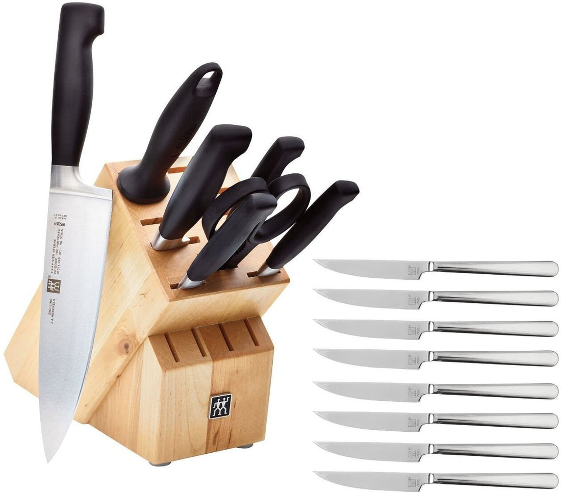 Zwilling - Four Star 8 PC Knife Block Set - 38663-005