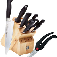 Zwilling - Four Star 8 PC Knife Block Set with Poultry Shears - 35746-801