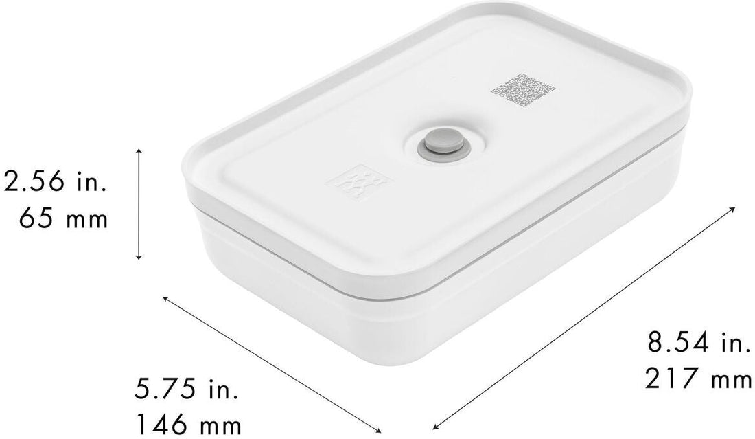 Zwilling - Fresh & Save 1.7 L, Large Divide Meal Prep Grey - 36801-318 - DISCONTINUED