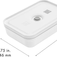 Zwilling - Fresh & Save 1.7 L, Large Divide Meal Prep Grey - 36801-318 - DISCONTINUED