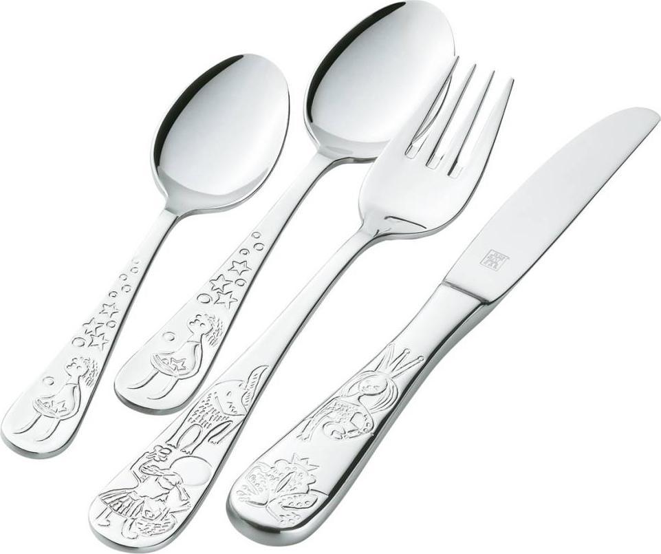Zwilling - Grimms Farytales 4 PC Children Flatware Set - 07010-210