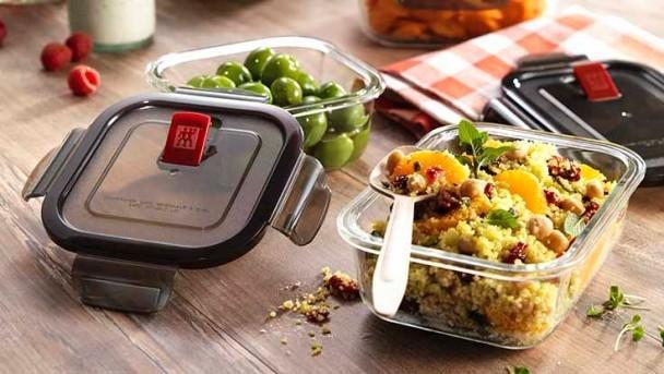 Zwilling - Gusto 0.5 QT Borosilicate Glass Square Storage Jar - 39506-005