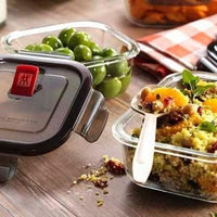 Zwilling - Gusto 1.16 QT Borosilicate Glass Square Storage Jar - 39506-006