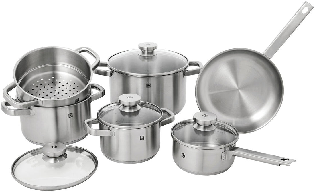 Zwilling - Joy 10 PC Stainless Steel Cookware Set - 64040-021
