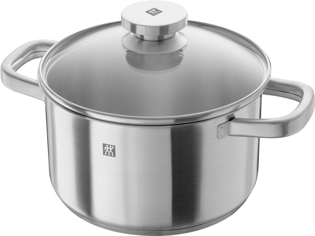 Zwilling - Joy 3.8 QT Stainless Steel Stock Pot with Lid - 64042-202