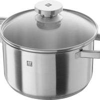 Zwilling - Joy 3.8 QT Stainless Steel Stock Pot with Lid - 64042-202