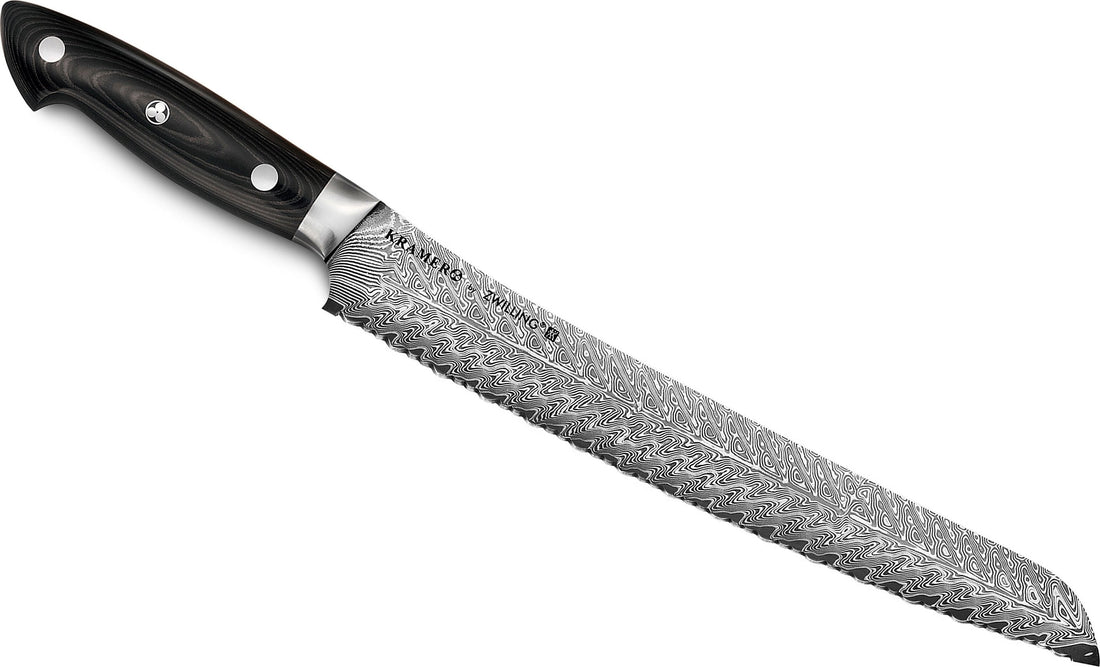 Zwilling - Kramer Euroline Damascus 10" Bread Knife 260mm - 34896-263