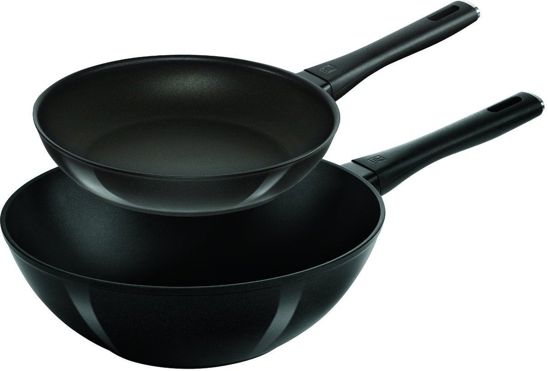 Zwilling - Madura Plus 2 PC Aluminum Wok With Fry Pan - 66299-003