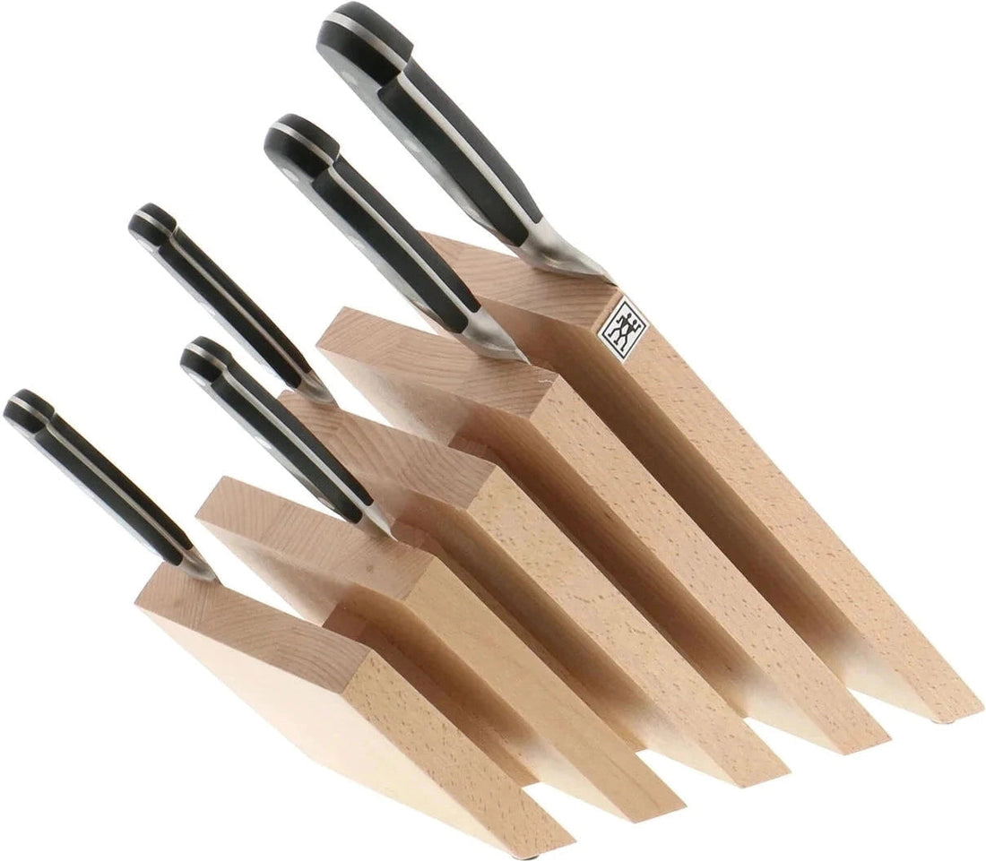Zwilling - Natural Beechwood, Slanted Italian Magnetic Block - 35103-200